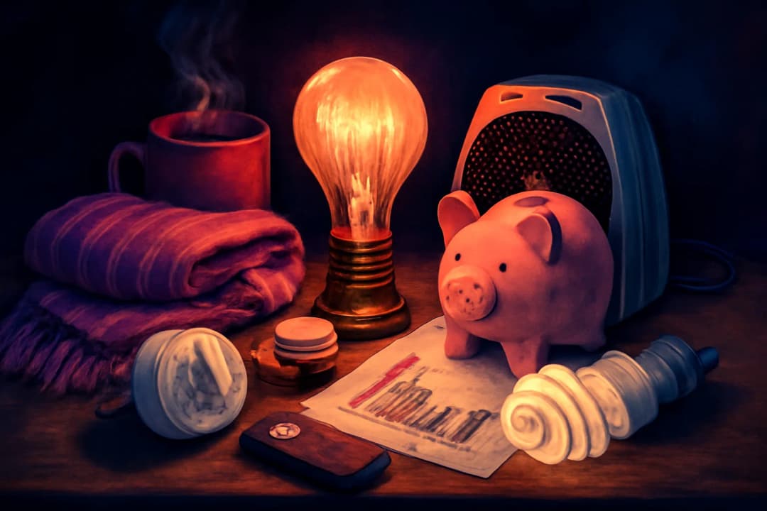 8 formas de ahorrar en la factura de la luz en invierno sin pasar frío